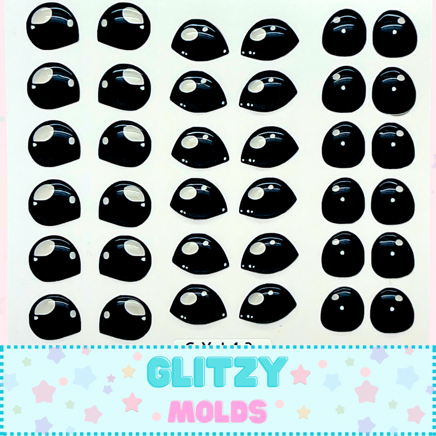 3D Eye Decals, Eye Stickers GM-Yoda