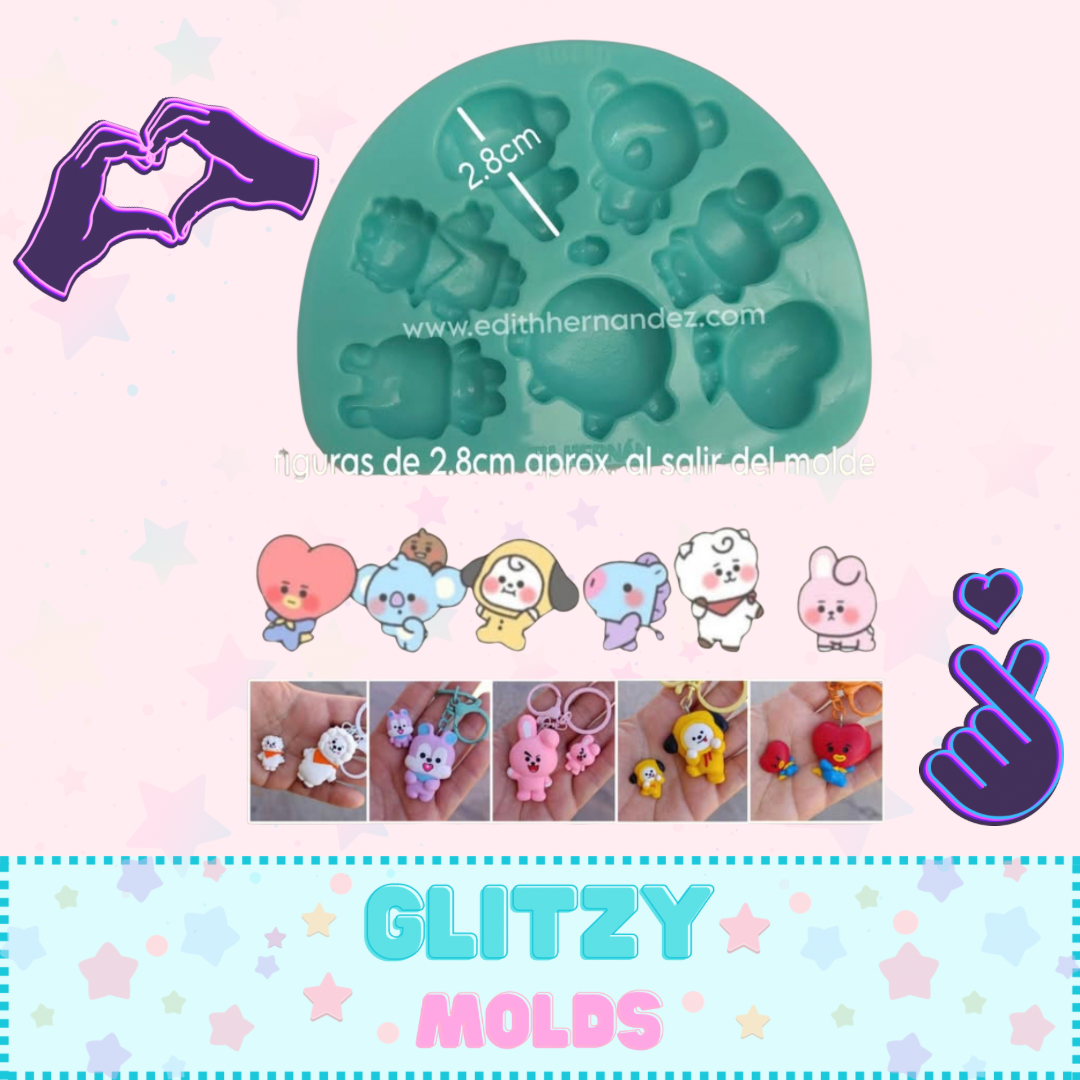 Mini BTS, Complementos, Molde de Silicon NH-
