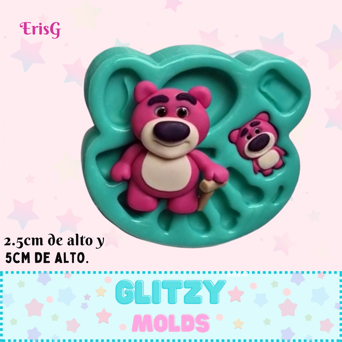 Molde Lotso, Molde de Silicon, Eris Gonzalez