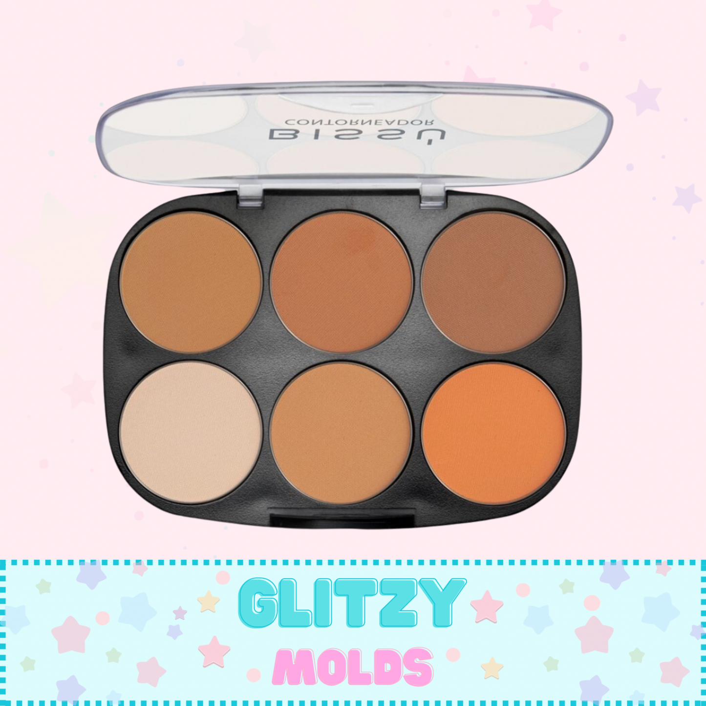 Shading Palette, Medium to Dark Skin Tones, Bissu-03