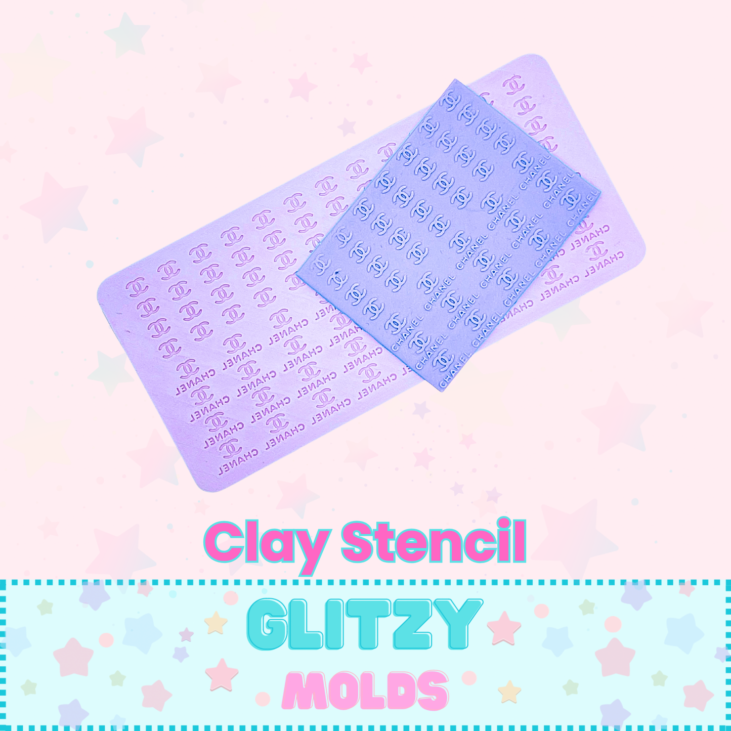 Estampador de Moda, Placa de Repujado, Placa de Textura, Stencil-CH