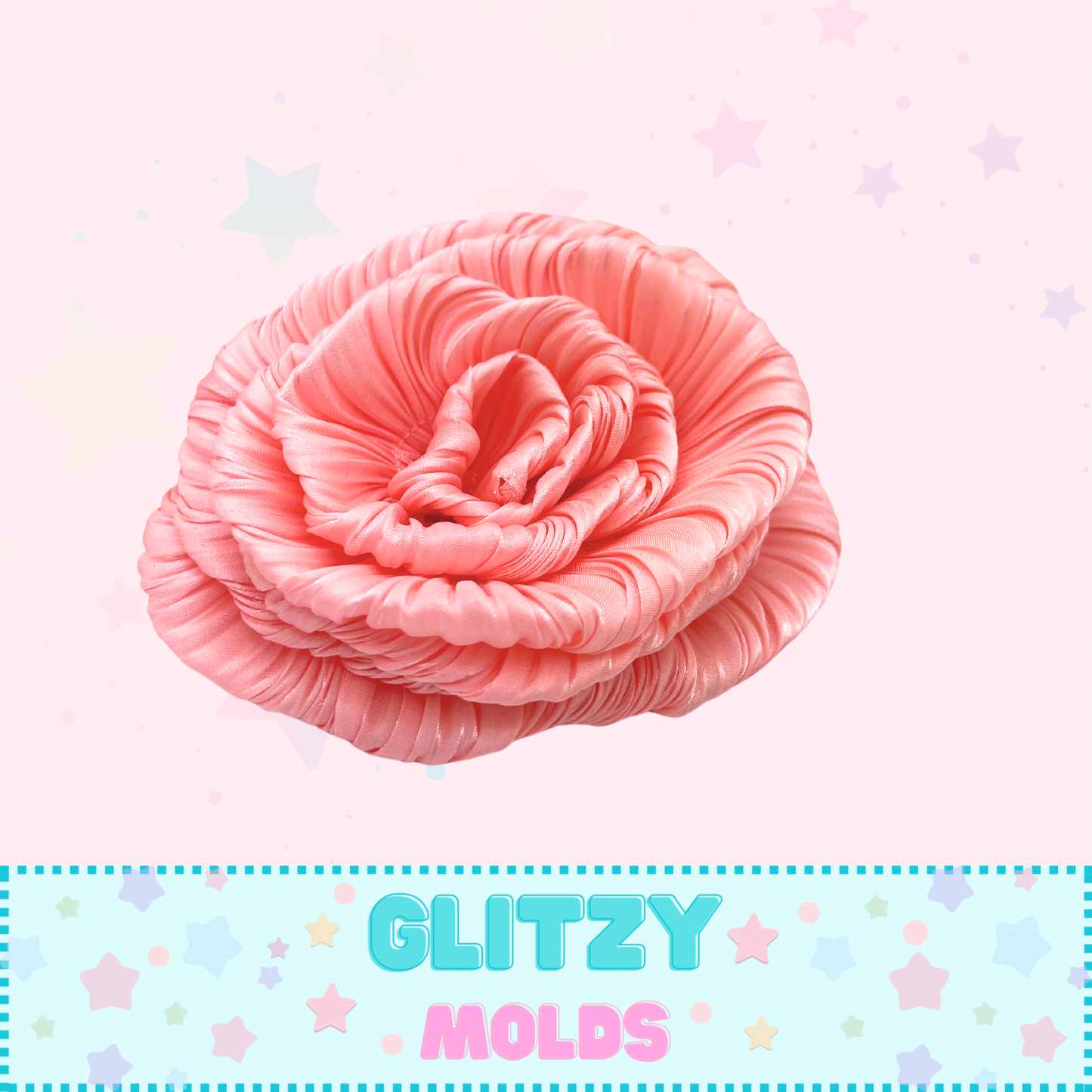 Cinta Plisada de 2 Capas, Para Ropa de Muñecas, 3cm x 1 yarda, Durazno