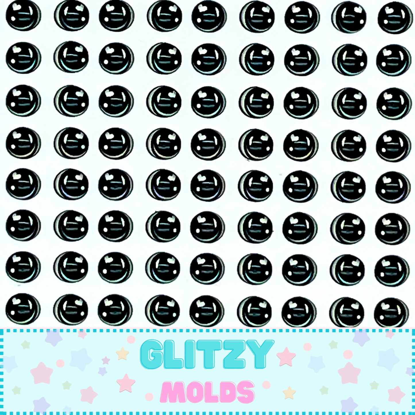 Ojitos 3D, 5mm, Ojos Resinados Auto Adhesivos, El Arte de Marci ADM-120