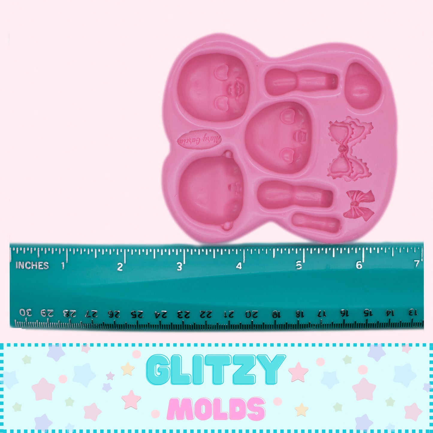 Sweet Temptation, Silicone Mold, Molde Dulce Tentación de Mari Garcia MG-127