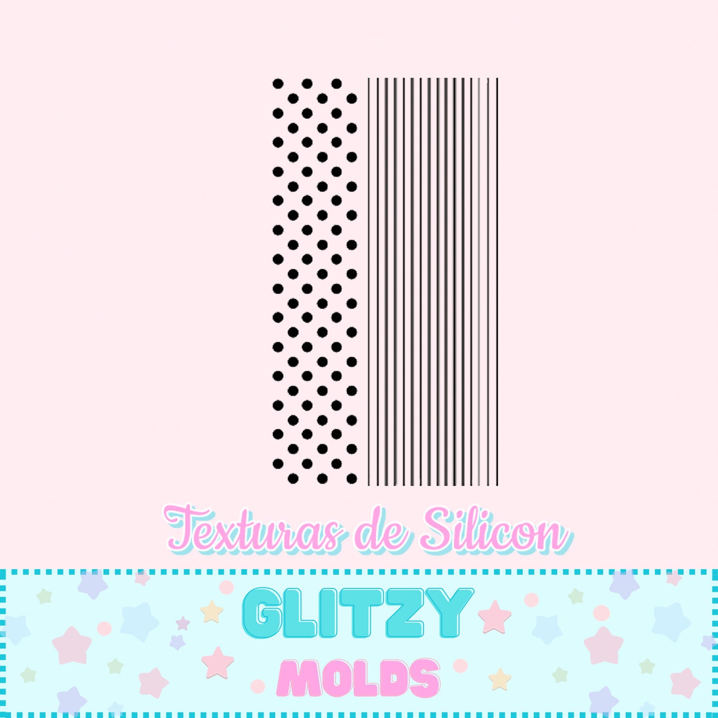 Silicon Texturizing Mat, Dots and lines Patterns GMTEX-7