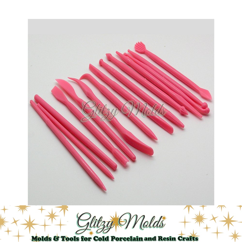14 pcs Acrylic Modeling Clay Tools