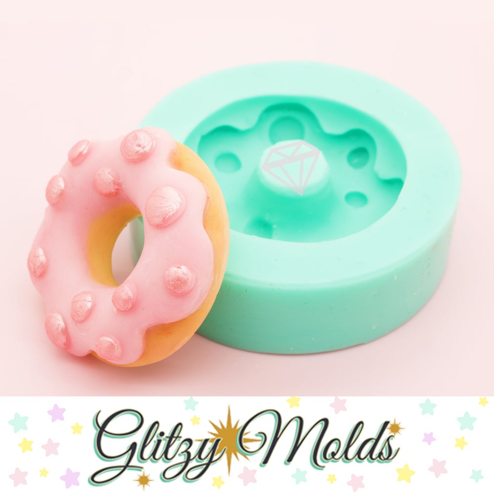 Donut Silicone Mold, Cold Porcelain Mold, Candle Mold, Soap Mold, Molde de  Dona GM-DM2