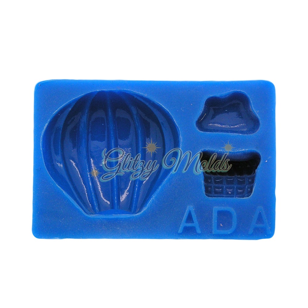 Hot Air Balloon Silicone Mold for Resin or Cold Porcelain