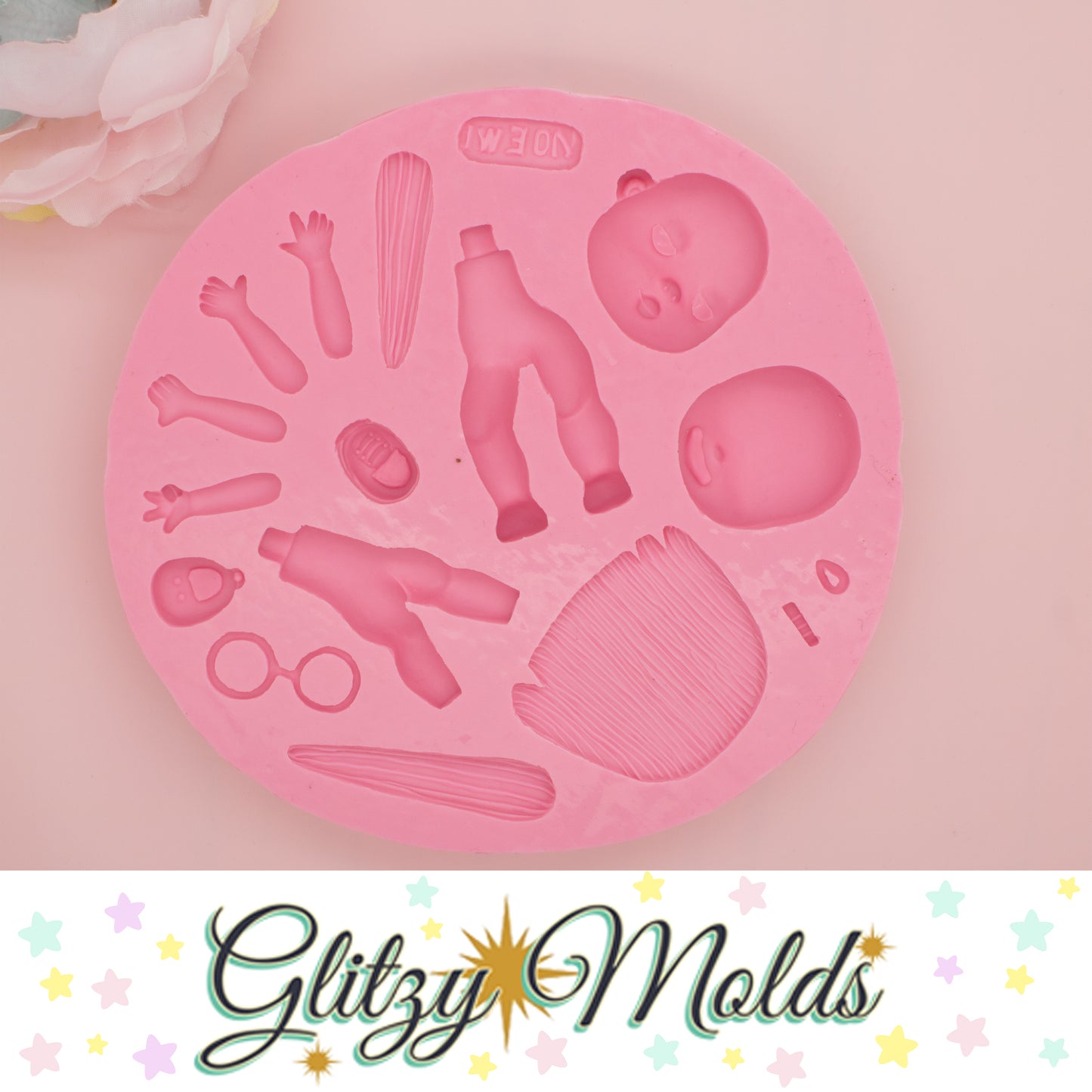 Meilin Silicone Mold, Turning Red Mold, Molde Meilin Red NH #12