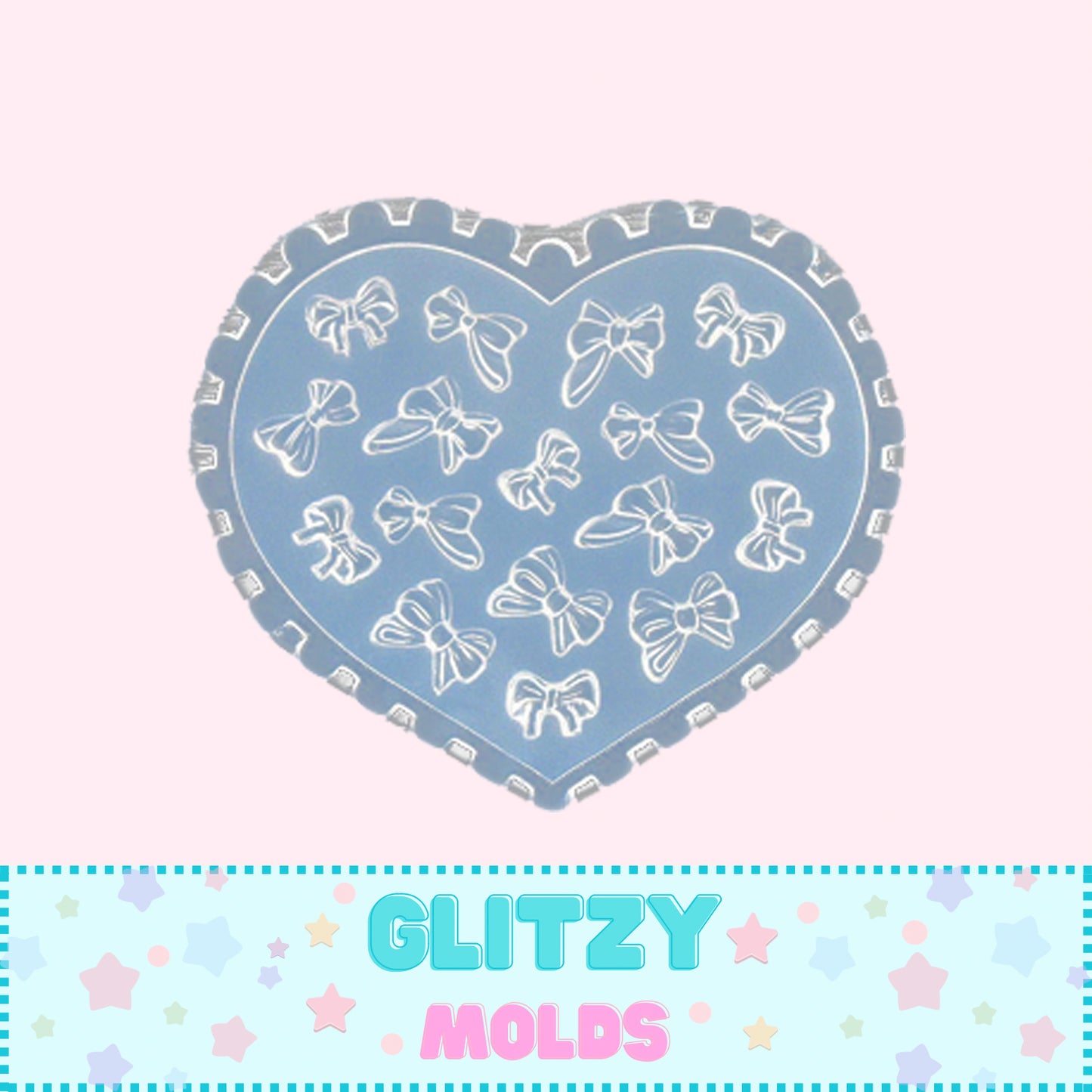 Micro Bows Silicone Mold, Molde de Micro Moñitos GM-Micro1