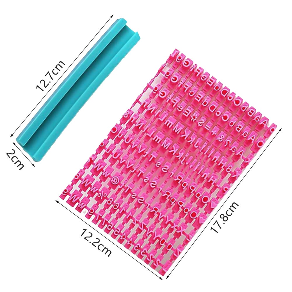 Clay Stamper, Clay Embosser, Mini Alphabet Letter Stamp