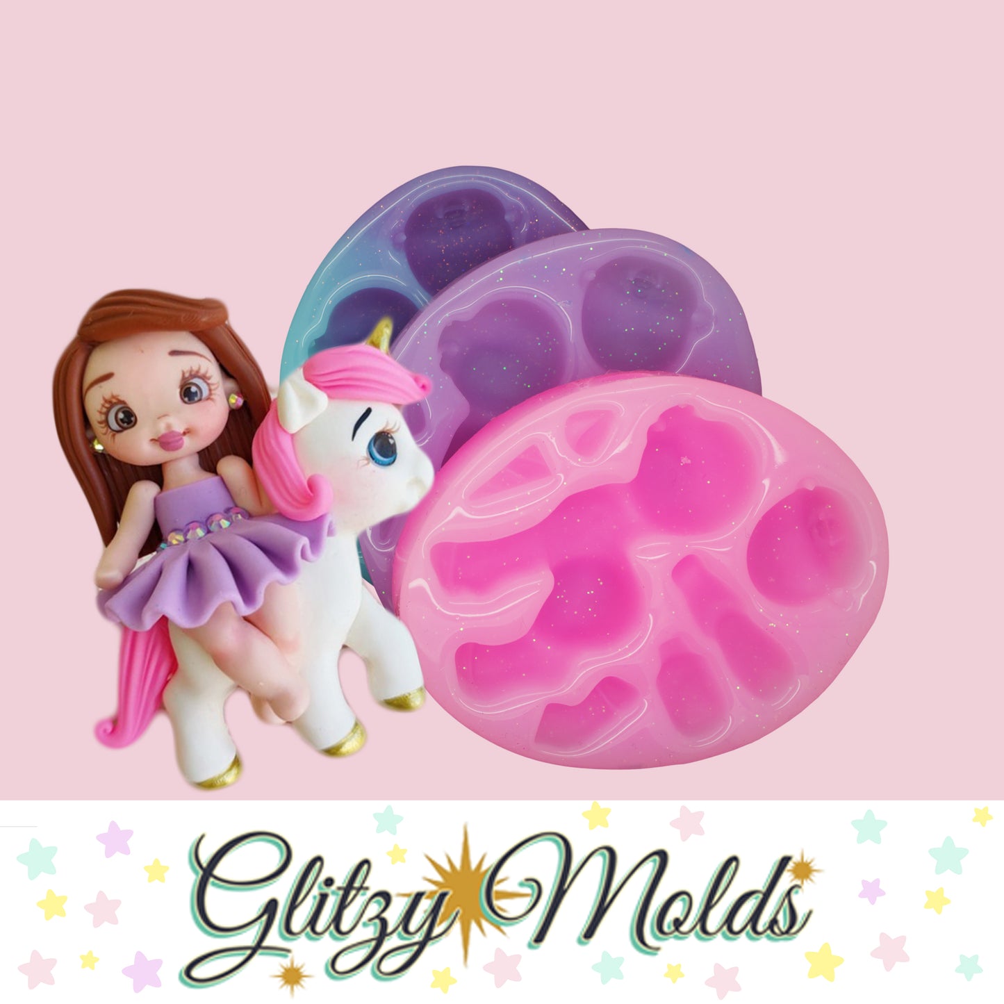 Molde de Caballito, Molde de Unicornio, TS-128