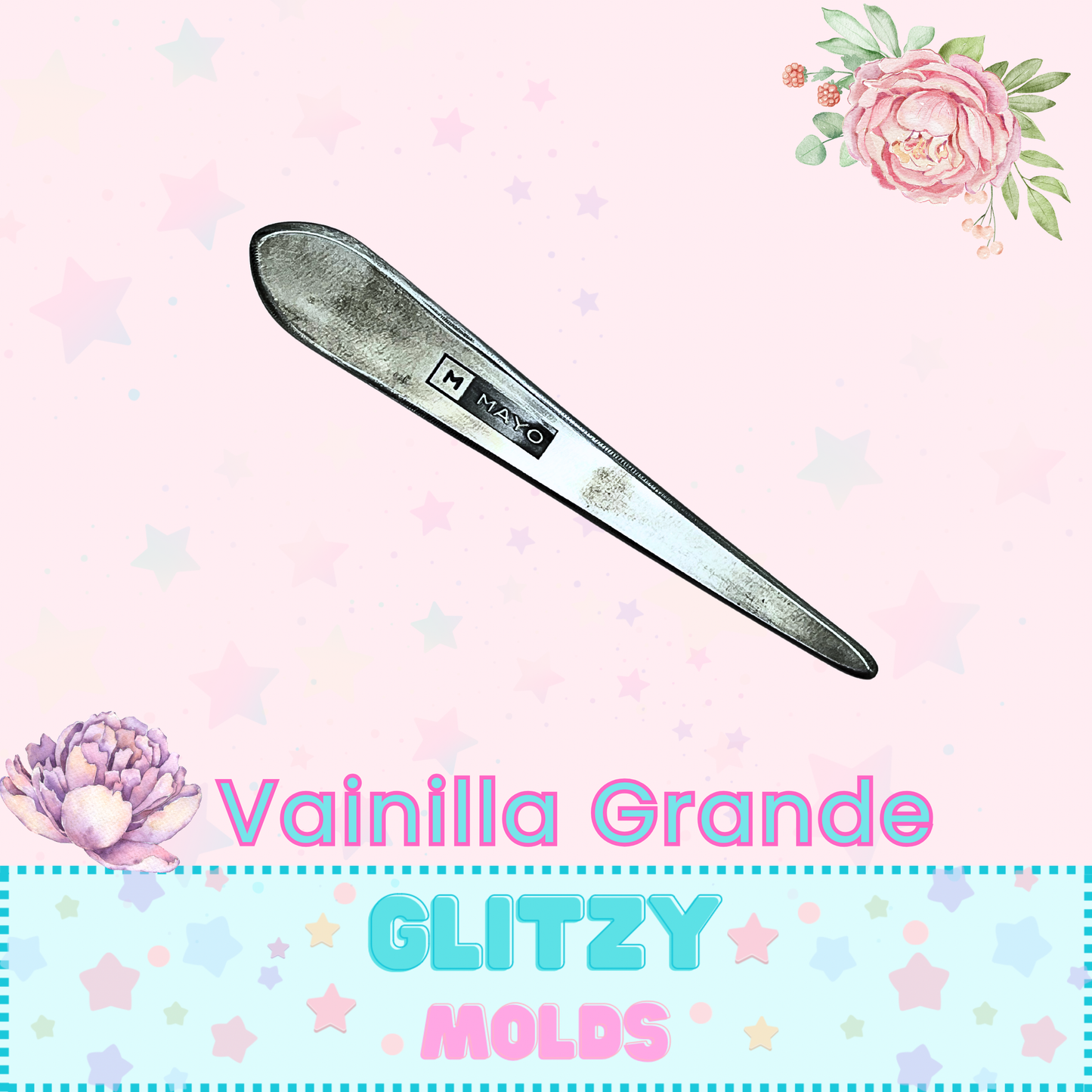 Double Ended Stainless Steel Sculpting Toll,  Vainilla-CH-H11