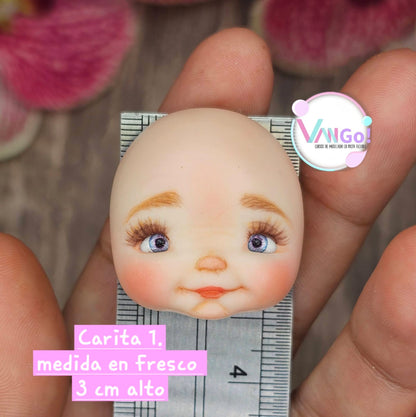 Cariño, Doll Silicone Mold, "Con Amor" Collection by Vango VG-Carino