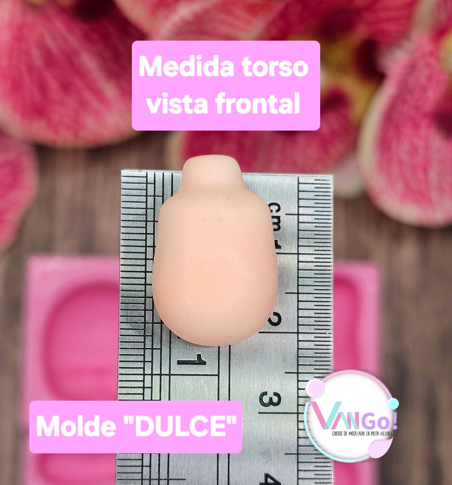 Dulce, Doll Silicone Mold, "Con Amor" Collection by Vango VG-Dulce