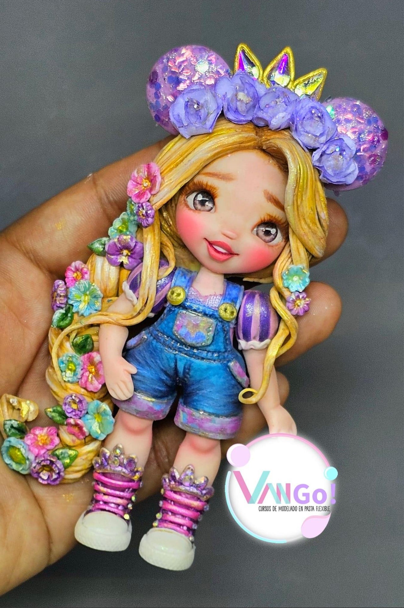 Molde FAscinacion, Molde de Silicon para Muñecas, Colección Fascinación de Vango VG-FS1-111