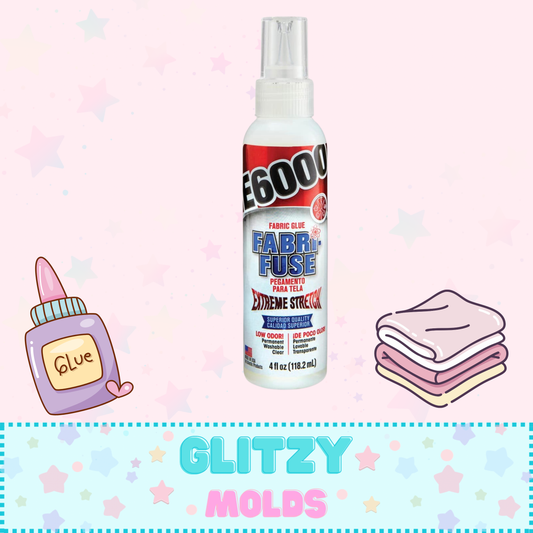 Fabric Glue, E6000 Fabri Fuse, Fast Dry, Clear Dry, 4 oz