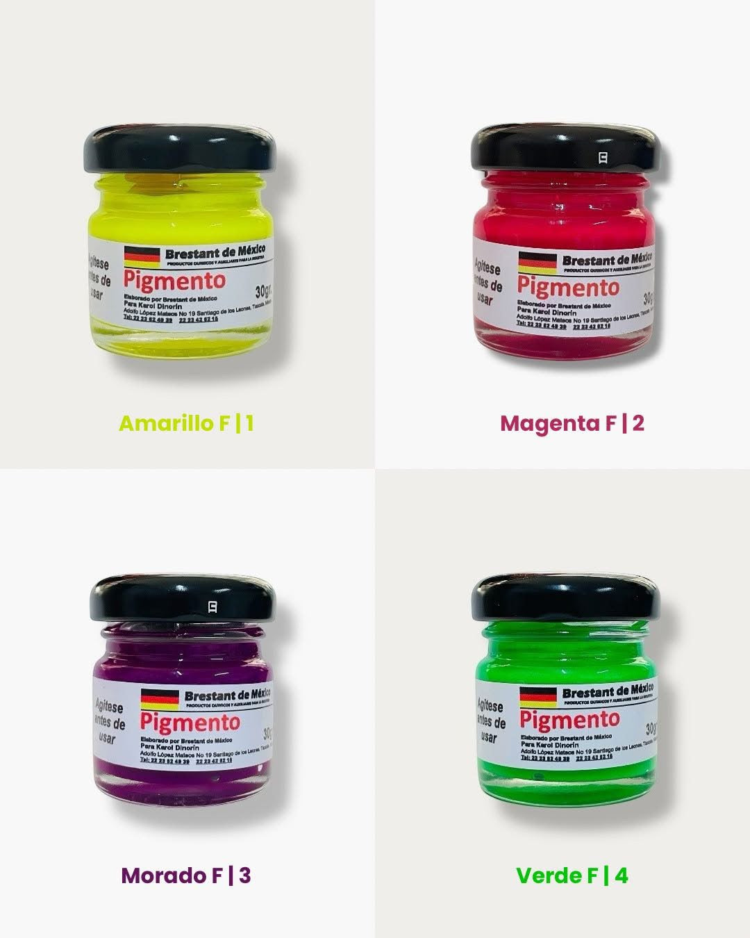 Luminaria, Cold Porcelain Pigments -Neon Pigments