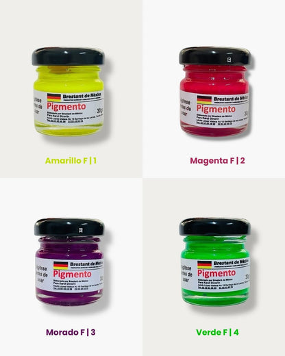 Luminaria, Cold Porcelain Pigments -Neon Pigments