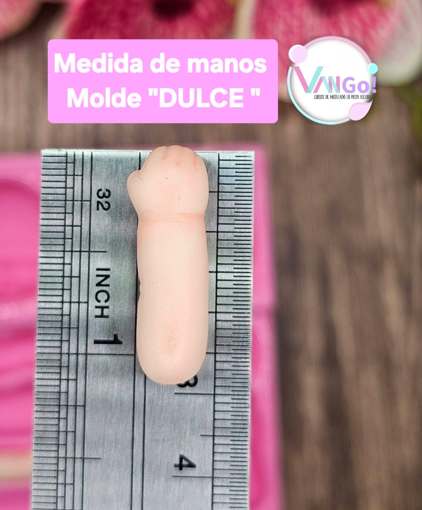 Dulce, Doll Silicone Mold, "Con Amor" Collection by Vango VG-Dulce