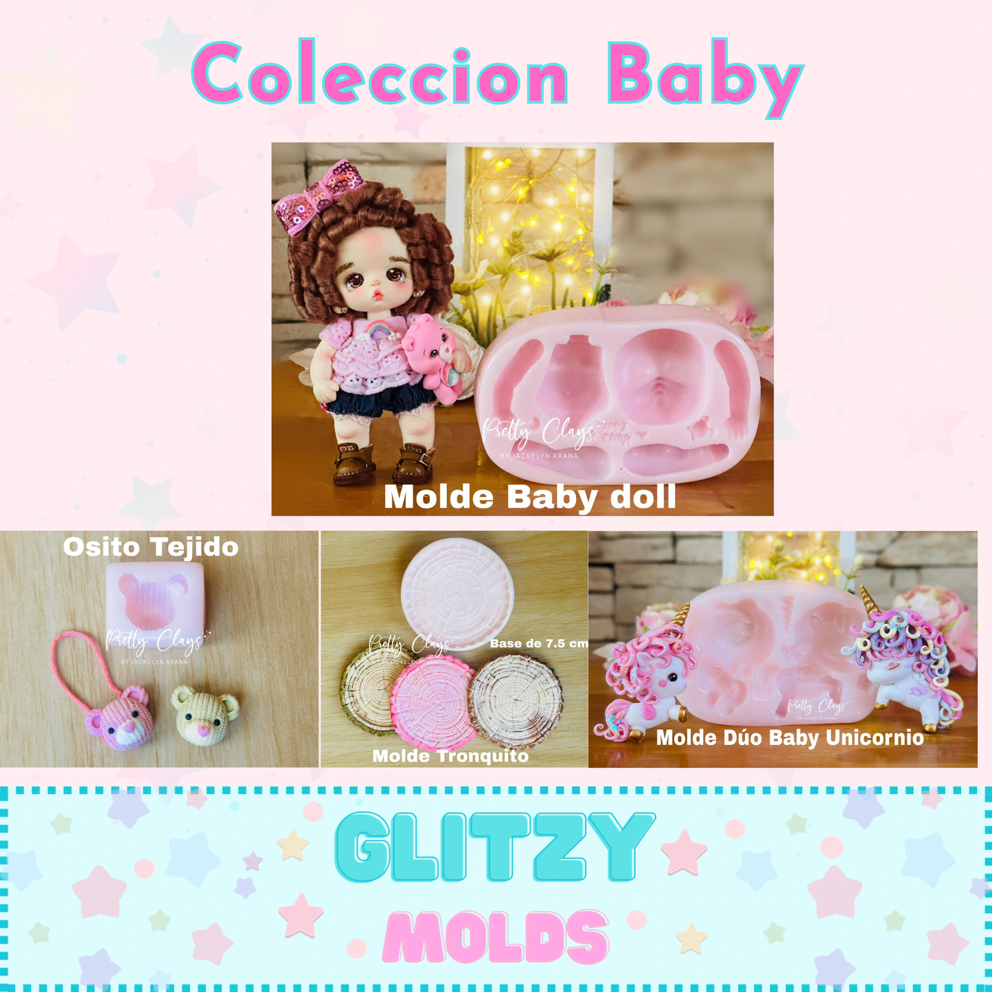 **PRE VENTA*** Pretty Clays Cariñosita  Baby Collection 2026