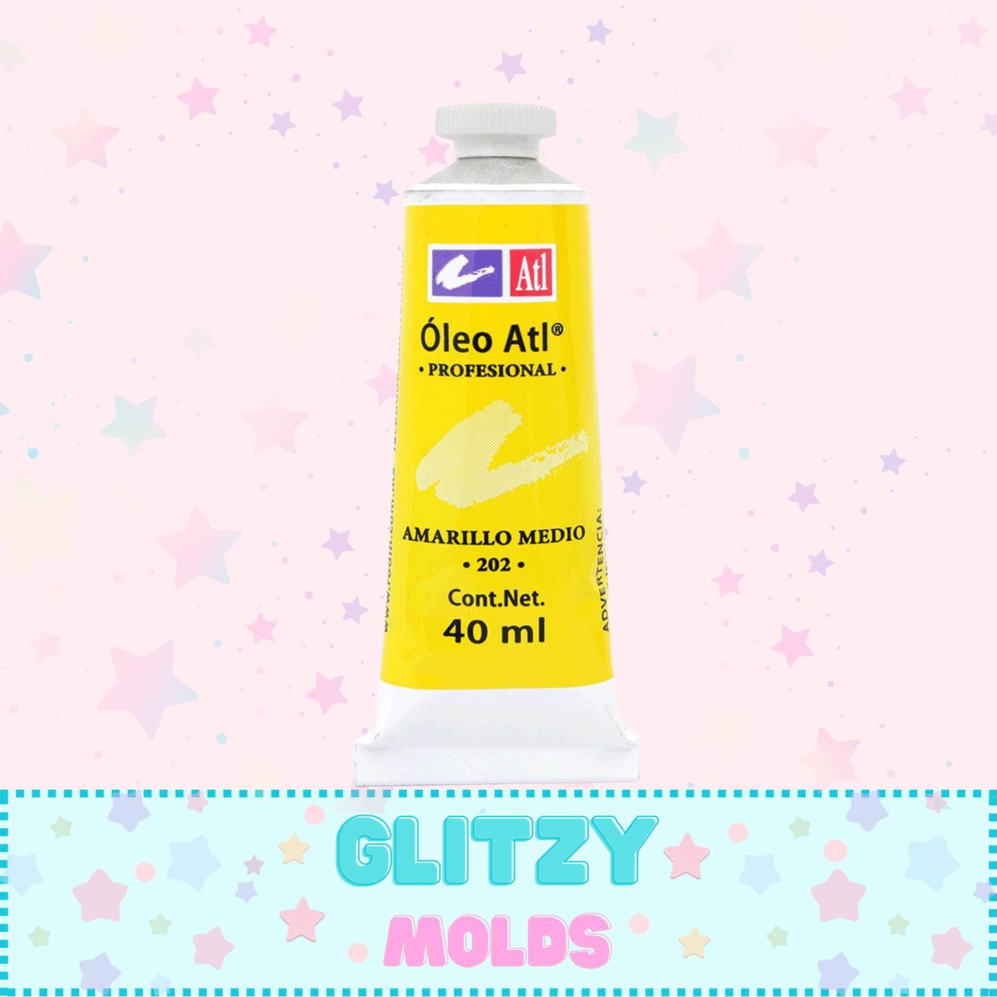 ATL Oil Paints, 40ml, Variety of Colors, Clay Pigments