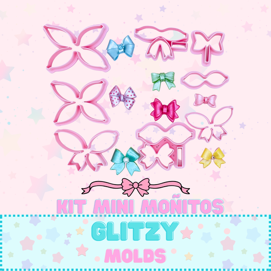 Adorable Bows, Clay Cutter Kit, Cutters GM-Bows1