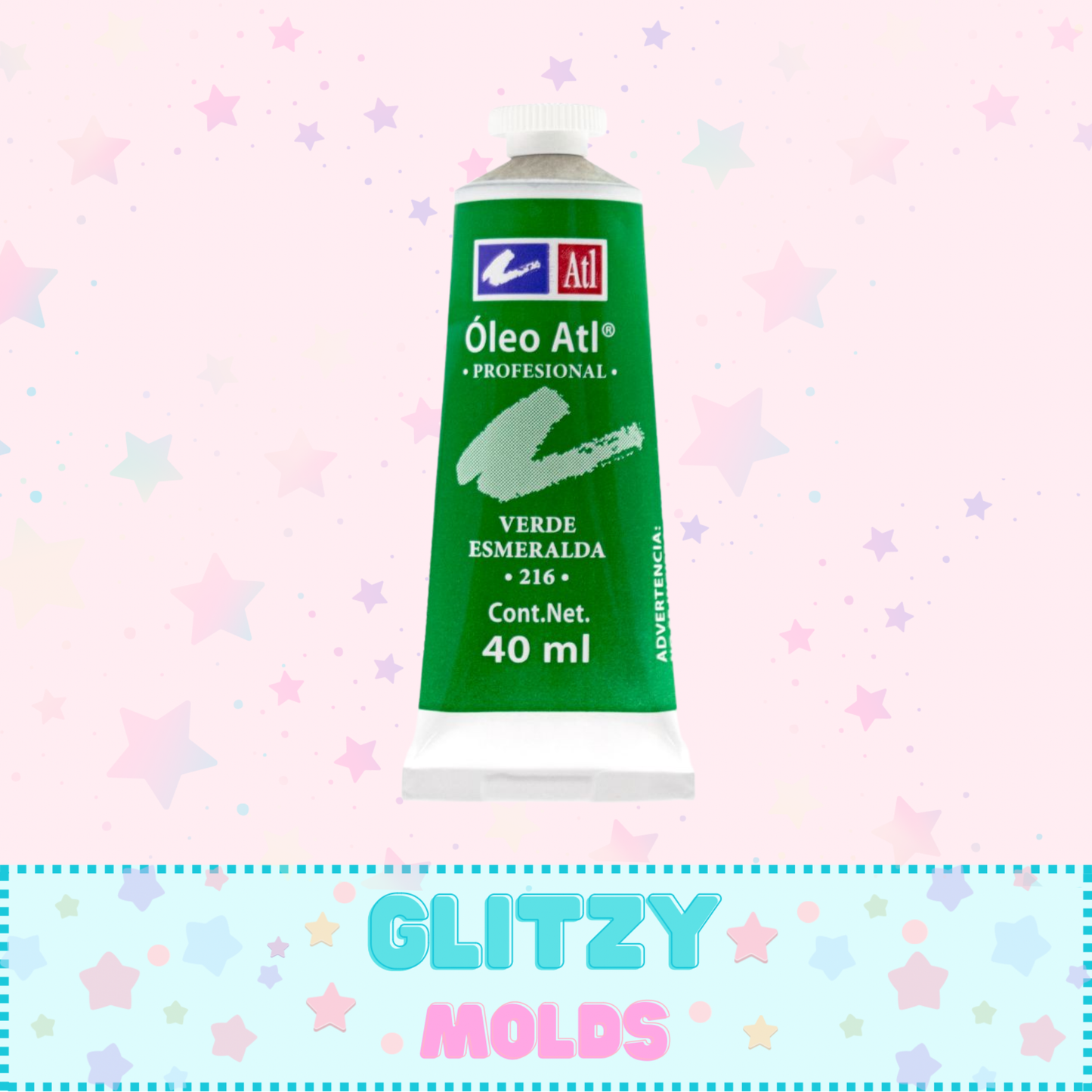 ATL Oil Paints, 40ml, Variety of Colors, Clay Pigments