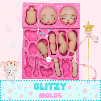 Ensueno, Doll Silicone Mold, "Con Amor" Collection by Vango VG-Ensueno