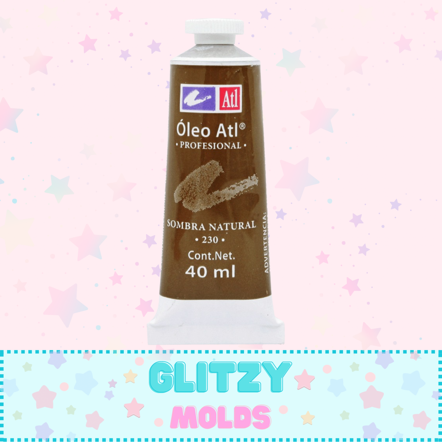 ATL Oil Paints, 40ml, Variety of Colors, Clay Pigments