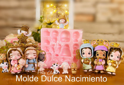 Sweet Christmas Collection, 5 Mold Collection by Pretty Molds