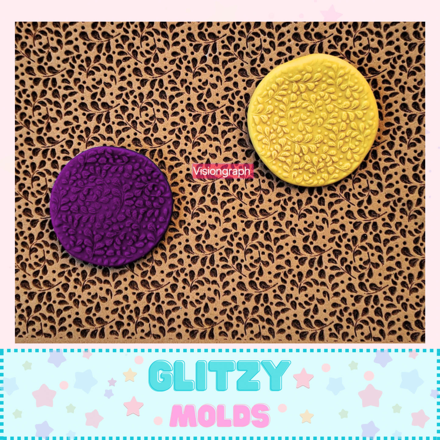 Floral Foam Texture, Clay Texture Mat, Tex-Mex 2