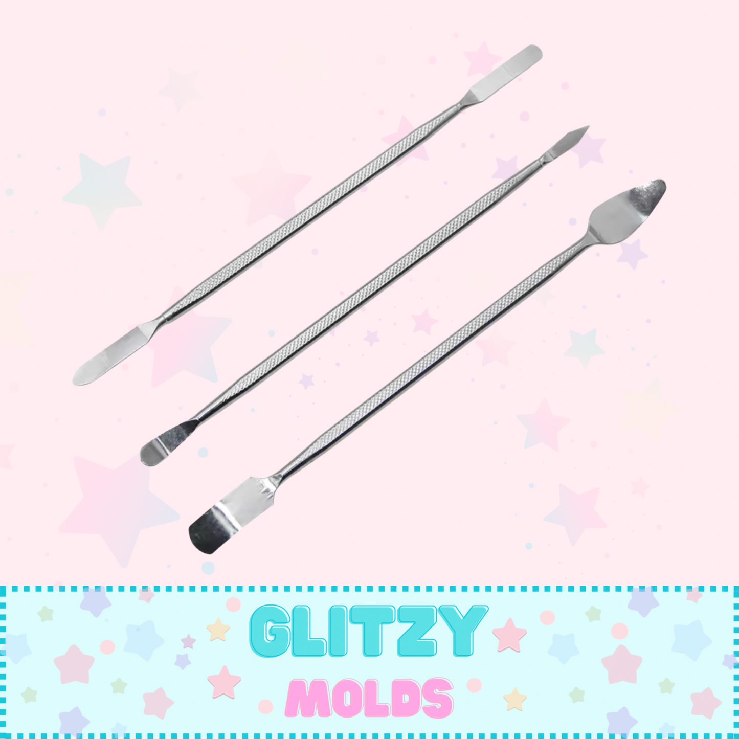 Large Clay Modeling Tools,  3 piece Set