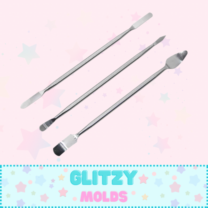 Large Clay Modeling Tools,  3 piece Set