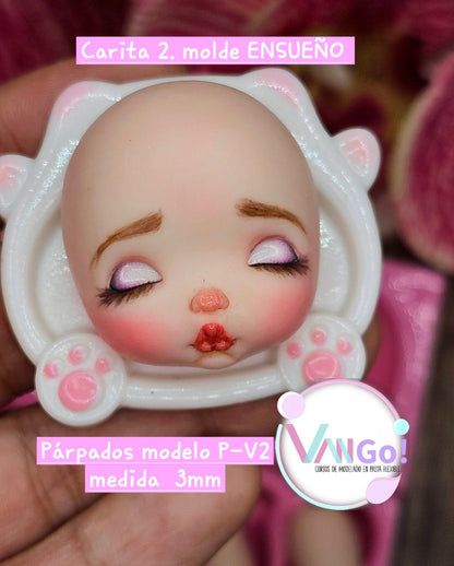 Ensueno, Doll Silicone Mold, "Con Amor" Collection by Vango VG-Ensueno