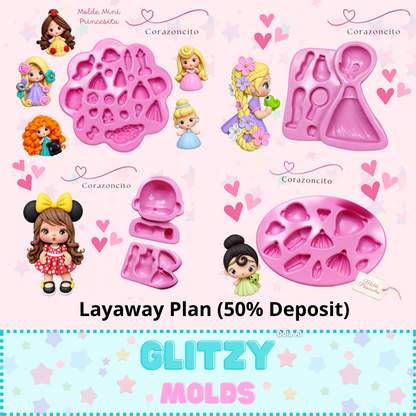 Pre Venta- Coleccion Princesitas por Corazoncito de Lily Valenzuela