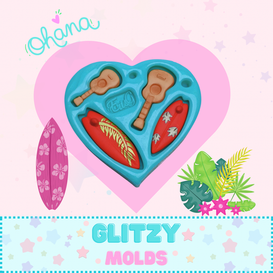 Surfboards and Guitars, Silicone Mold, Clays Mold, Eris Gonzalez