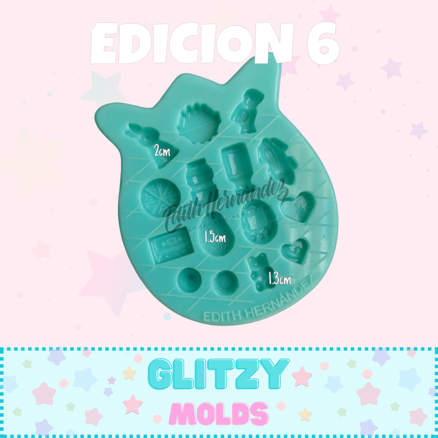 Molde Piñitas Edición 6  de Edith Hernandez EH-Pinitas6