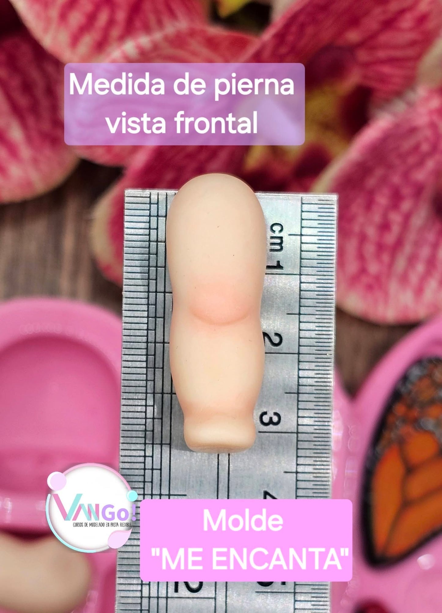 Me Encanta, Doll Silicone Mold, "Con Amor" Collection by Vango VG-Encanta