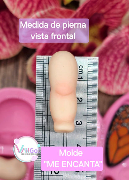 Me Encanta, Doll Silicone Mold, "Con Amor" Collection by Vango VG-Encanta