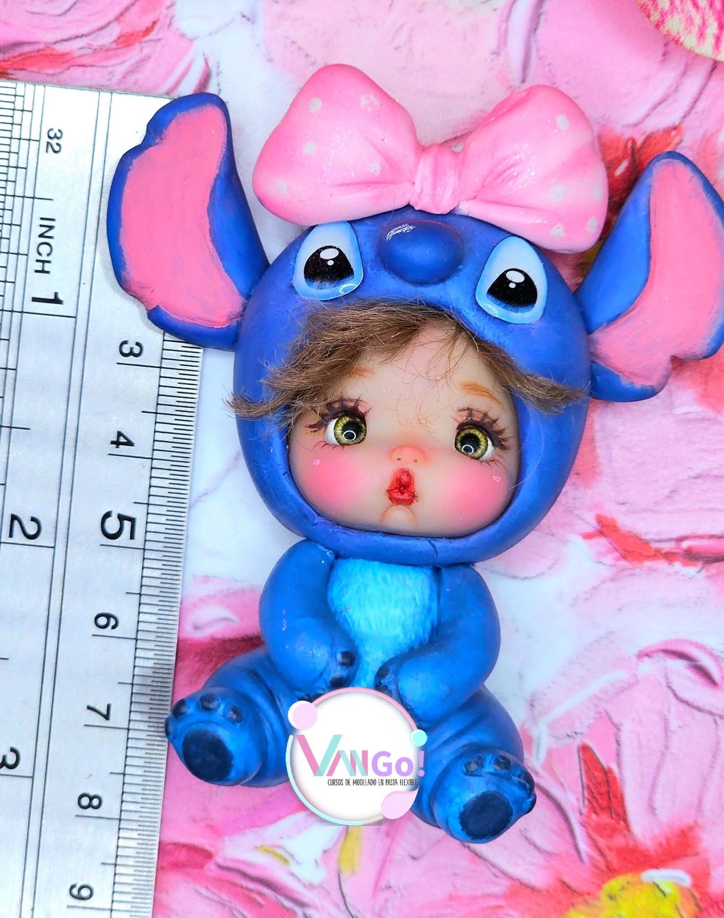 Baby Stitch, Doll Silicone Mold, "Con Amor" Collection by Vango VG-BabyS