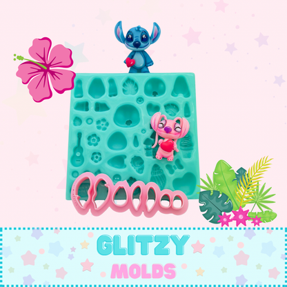 Mini Stitch Silicone Mold, Multifunctional Mold, Yuya's by Brenda Muñiz YBM-Mini 110