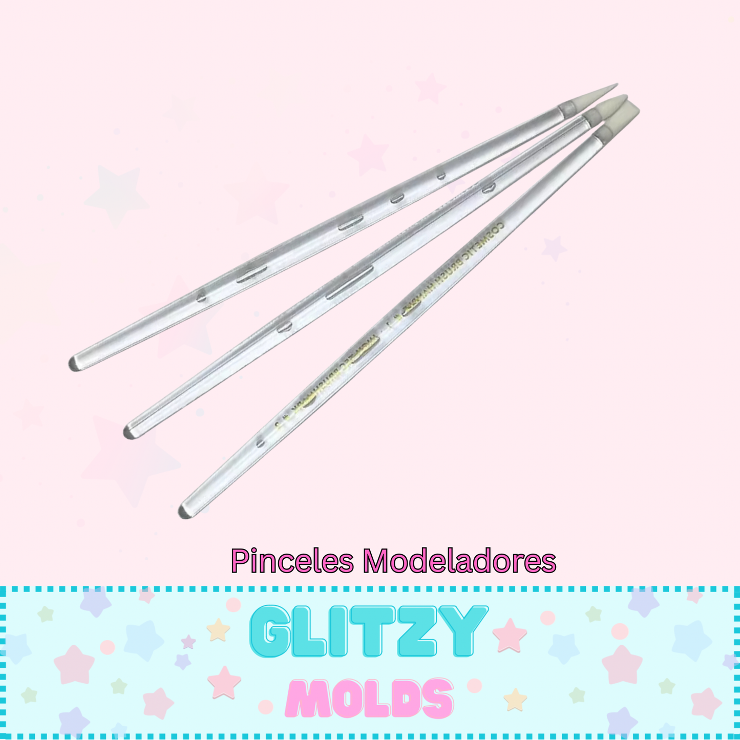 Silicone Tip Modeling Tools, 3 piece Set