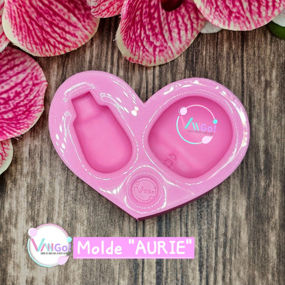 Auri, Molde de Silicon, Torso, Colección "Con Amor" de Vango VG-Auri