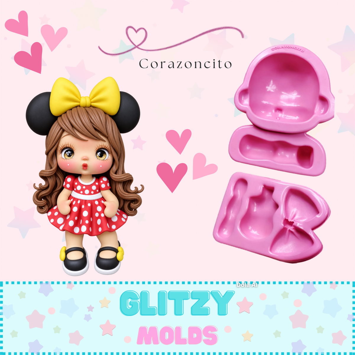 Pre Venta- Coleccion Princesitas por Corazoncito de Lily Valenzuela