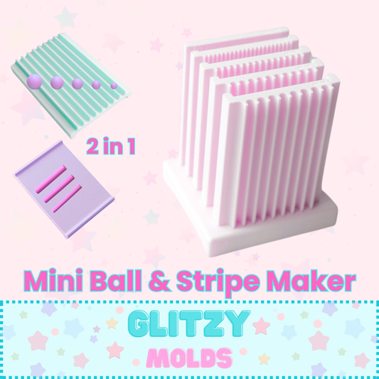 Strip Roller and Bead Roller, 2 in 1 , Clay Tools