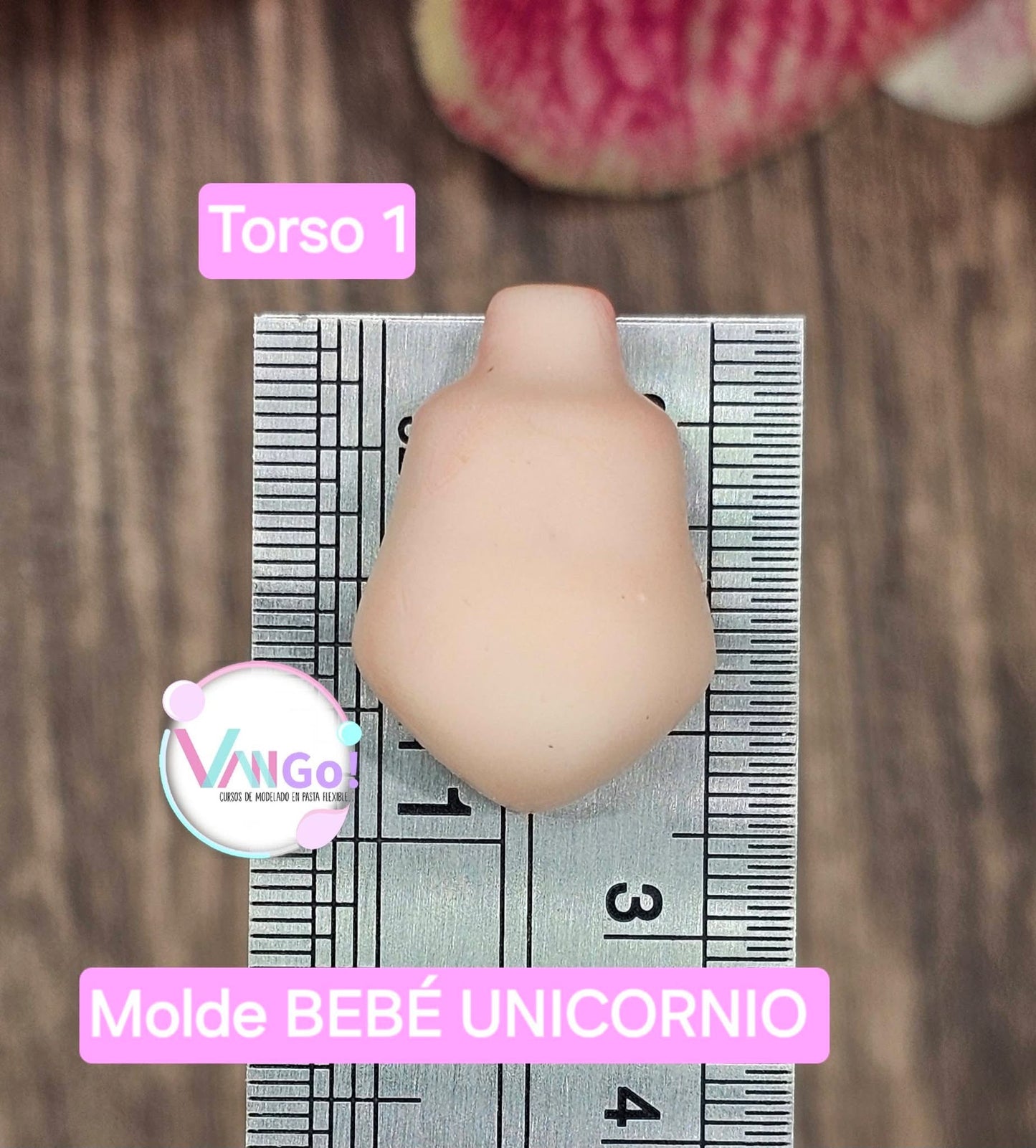 Baby Unicorn, Doll Silicone Mold, "Con Amor" Collection by Vango VG-BU