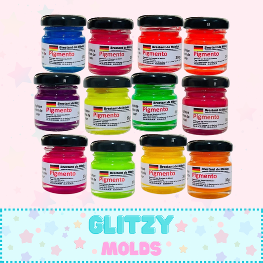 Luminaria, Cold Porcelain Pigments -Neon Pigments