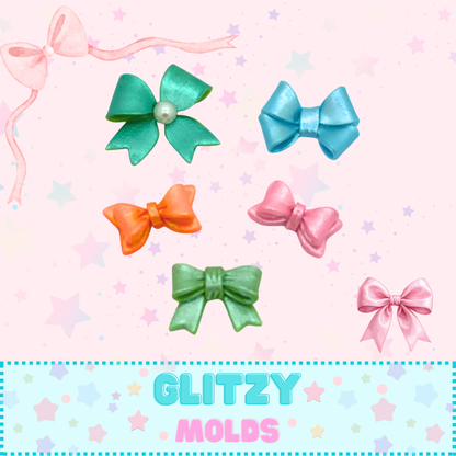 Cortador Lazos, Moñitos, Kit de Cortadores para Porcelana Fria GM-Bows1