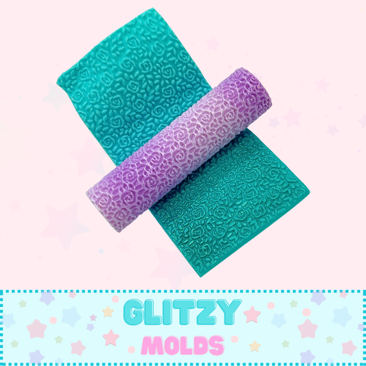 Rosette Clay Roller, Embossing Texturing Roller Roller-Rosette